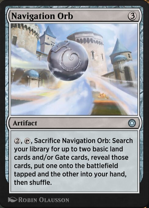 Navigation Orb - Alchemy Horizons: Baldur's Gate Uncommon Card
