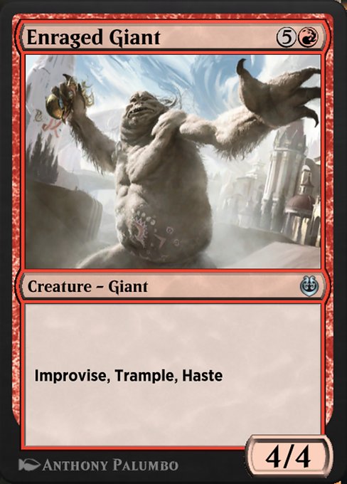 Enraged Giant - Kaladesh Remastered Uncommon Card