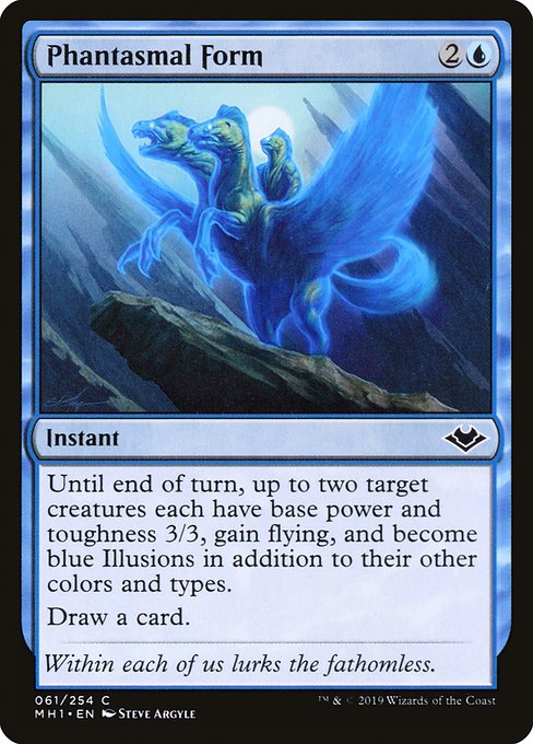 Phantasmal Form - Modern Horizons Common Card