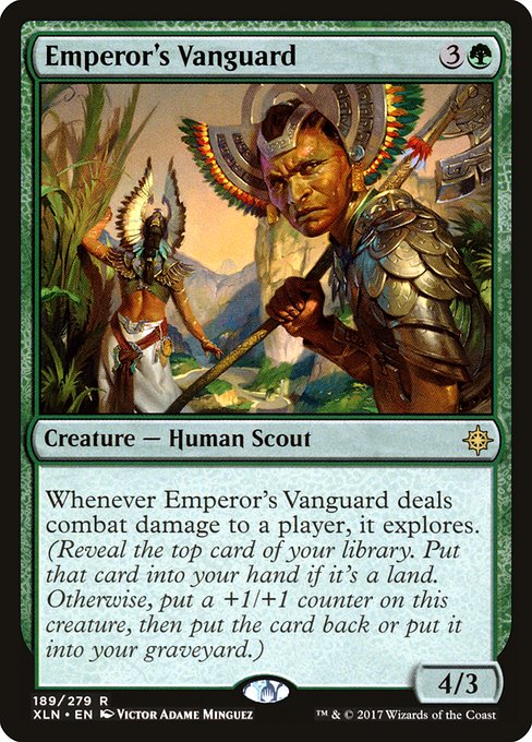 Emperor's Vanguard - Ixalan Rare Card