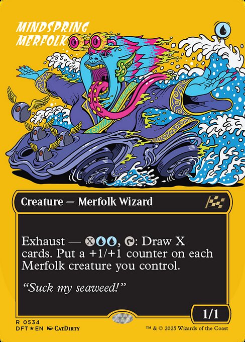 Mindspring Merfolk - Aetherdrift Rare Card