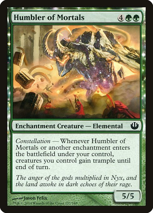 Humbler of Mortals - Journey into Nyx Common Card