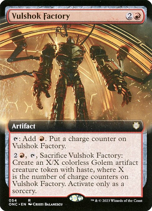 Vulshok Factory - Phyrexia: All Will Be One Commander Rare Card