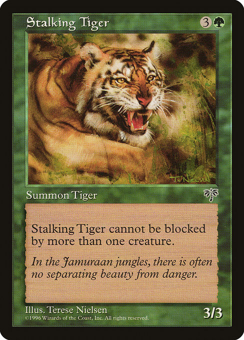 Stalking Tiger - Mirage Common Card