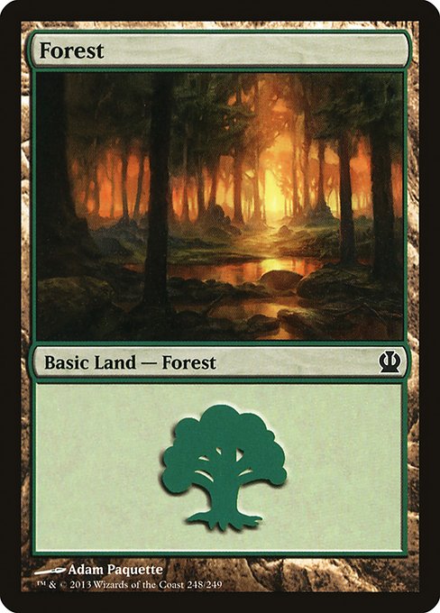 Forest - Theros Common Card