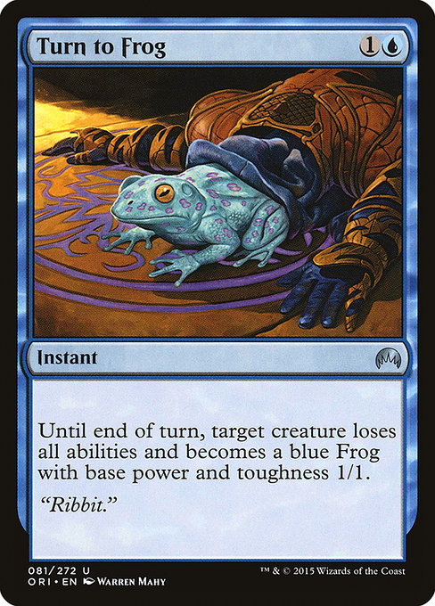 Turn to Frog - Magic Origins Uncommon Card