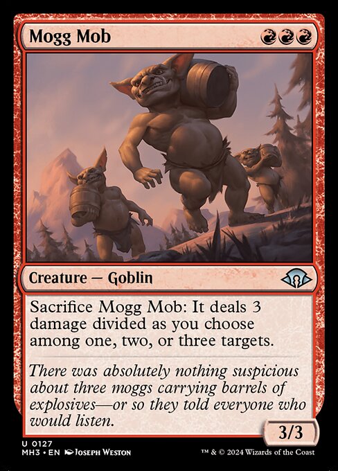 Mogg Mob - Modern Horizons 3 Uncommon Card