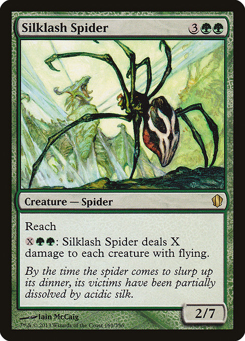 Silklash Spider - Commander 2013 Rare Card