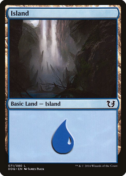 Island - Duel Decks: Blessed vs. Cursed Common Card