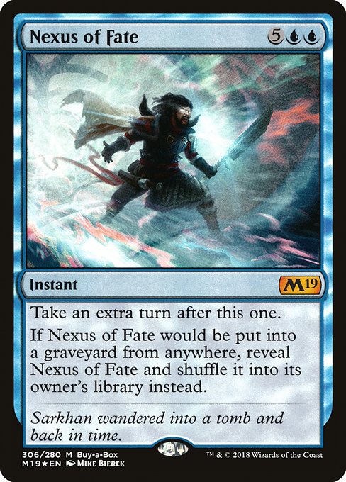 Nexus of Fate - Core Set 2019 Mythic Card
