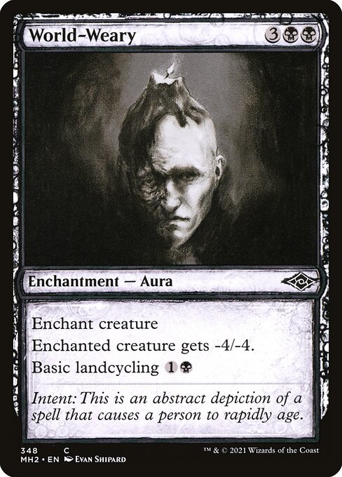 World-Weary - Modern Horizons 2 Common Card