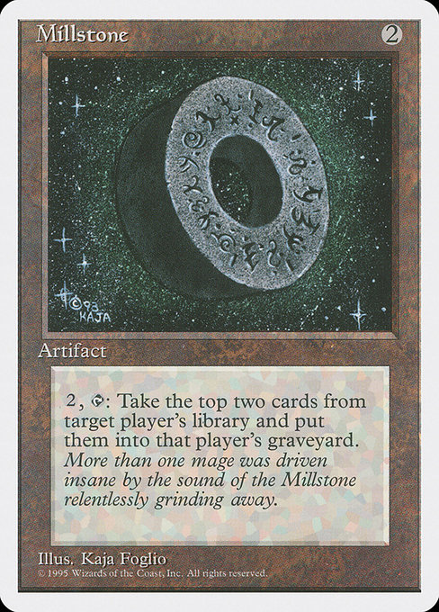Millstone - Fourth Edition Rare Card