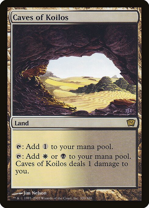 Caves of Koilos - Ninth Edition Rare Card