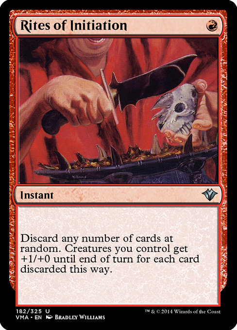 Rites of Initiation - Vintage Masters Uncommon Card