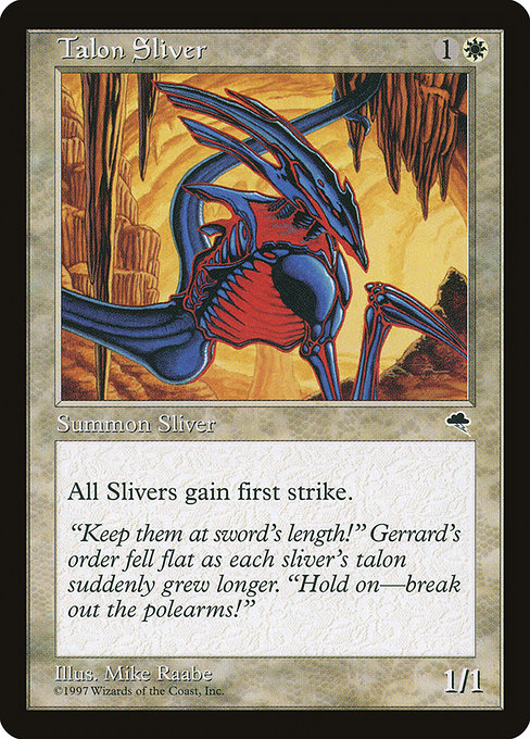 Talon Sliver - Tempest Common Card