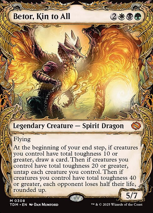 Betor, Kin to All - Tarkir: Dragonstorm Mythic Card