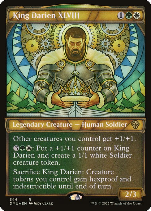 King Darien XLVIII - Dominaria United Rare Card