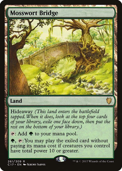 Mosswort Bridge - Commander 2017 Rare Card