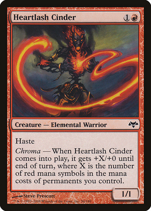 Heartlash Cinder - Eventide Common Card