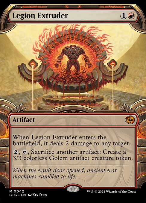 Legion Extruder - The Big Score Mythic Card