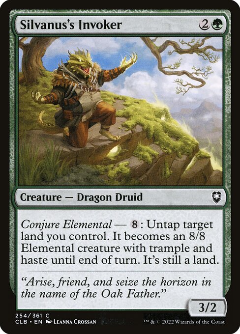 Silvanus's Invoker - Commander Legends: Battle for Baldur's Gate Common Card