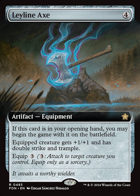Leyline Axe - Foundations Rare Card