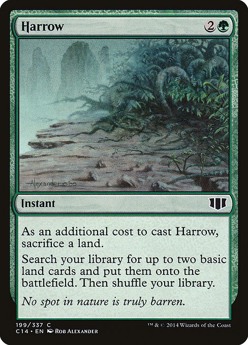 Harrow - Commander 2014 Common Card