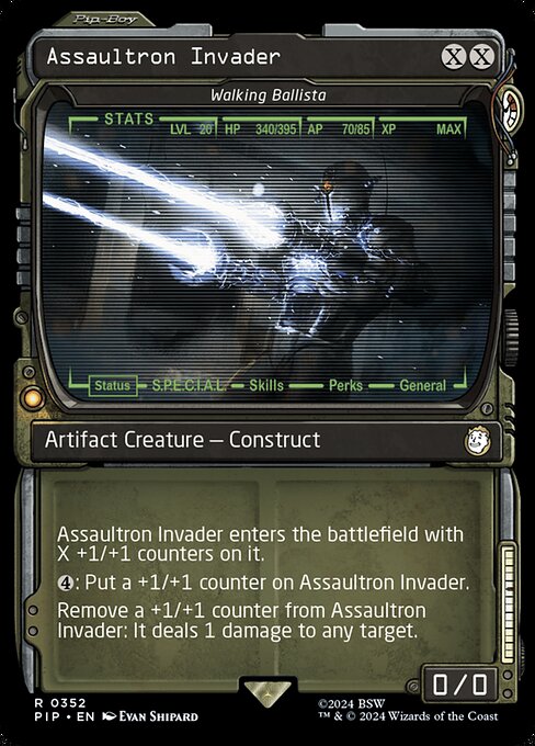 Walking Ballista - Fallout Rare Card