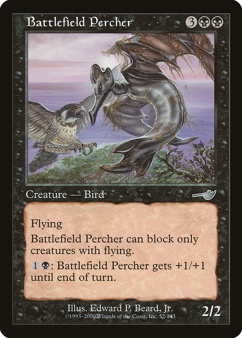 Battlefield Percher - Nemesis Uncommon Card