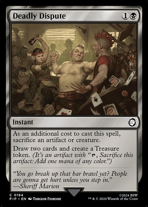 Deadly Dispute - Fallout Common Card