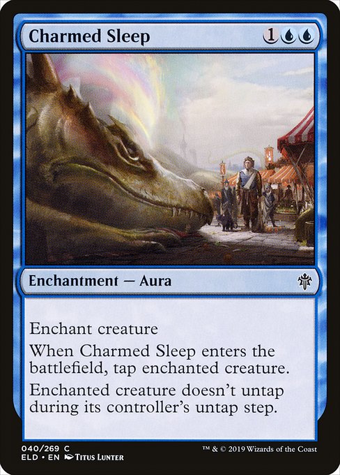 Charmed Sleep - Throne of Eldraine Common Card