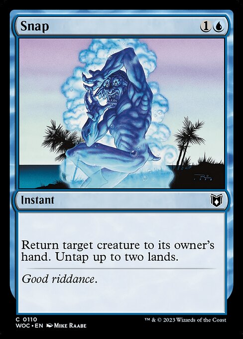 Snap - Wilds of Eldraine Commander Common Card