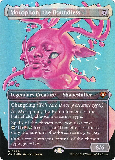 Morophon, the Boundless - Commander Masters Mythic Card