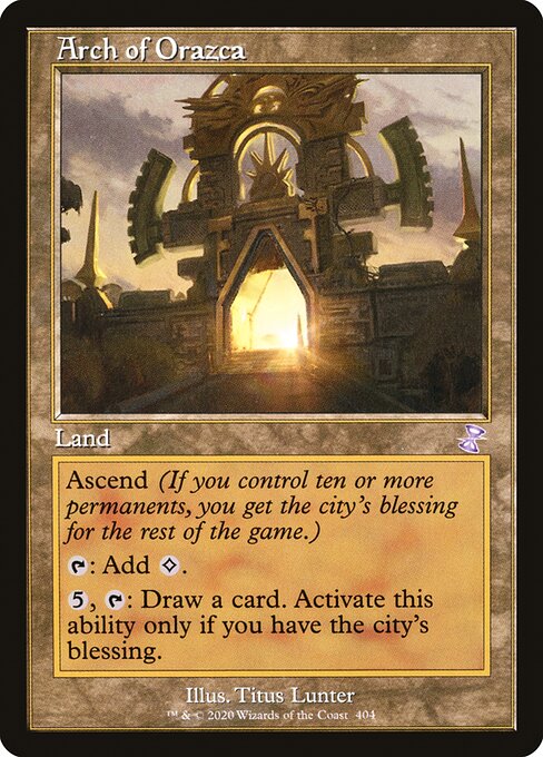 Arch of Orazca - Time Spiral Remastered Special Card