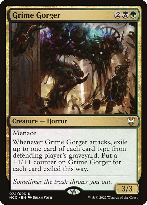 Grime Gorger - New Capenna Commander Rare Card