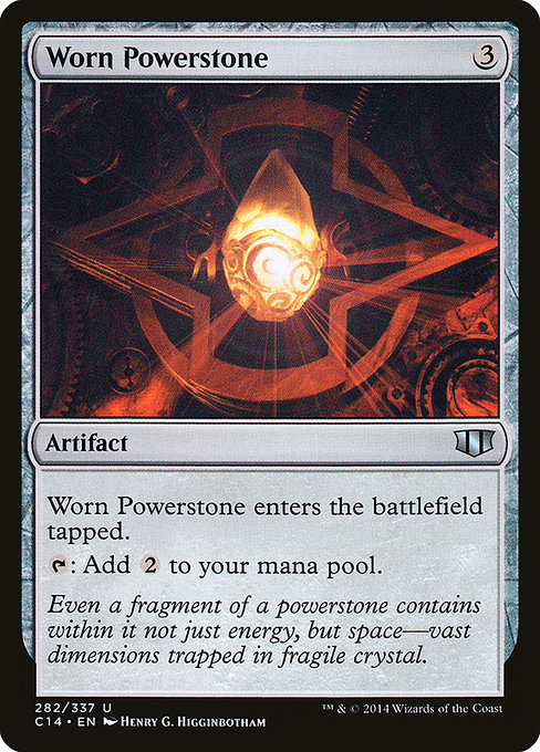Worn Powerstone - Commander 2014 Uncommon Card