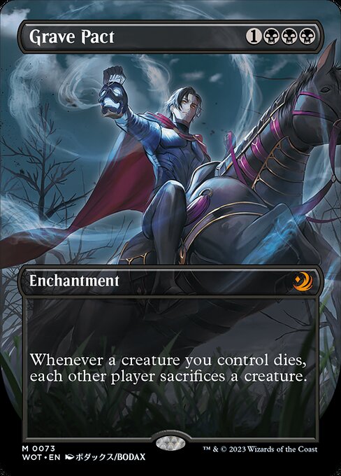 Grave Pact - Wilds of Eldraine: Enchanting Tales Mythic Card