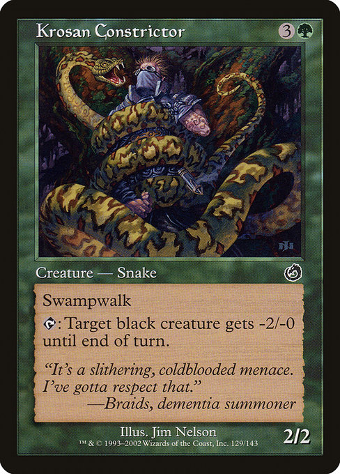 Krosan Constrictor - Torment Common Card