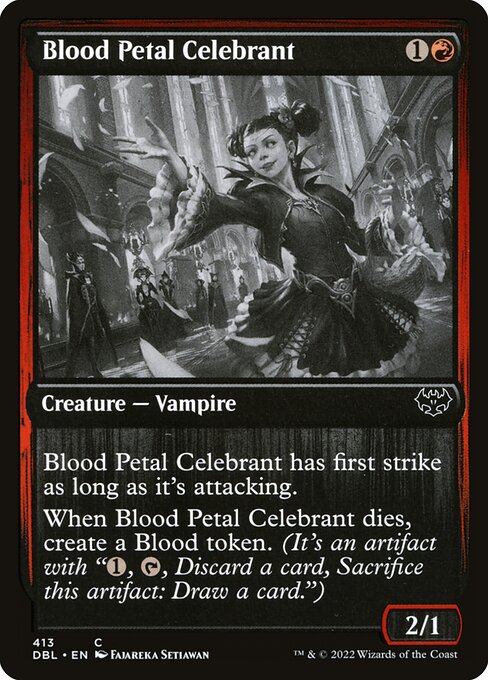 Blood Petal Celebrant - Innistrad: Double Feature Common Card