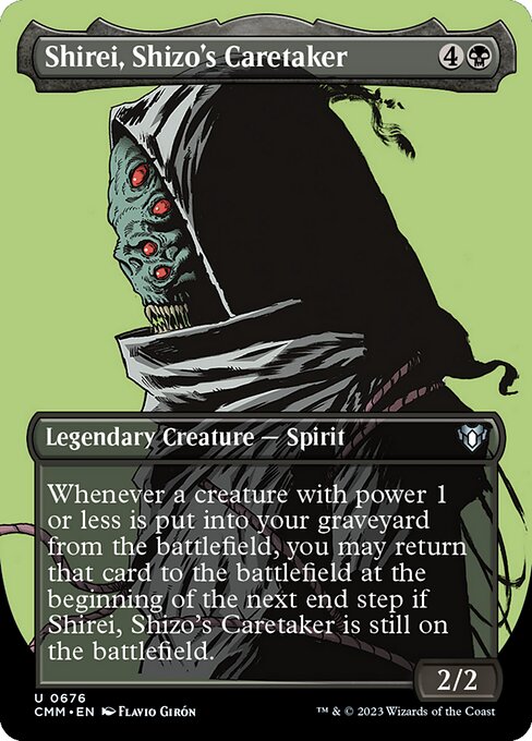 Shirei, Shizo's Caretaker - Commander Masters Uncommon Card