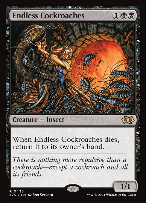 Endless Cockroaches - Foundations Jumpstart Rare Card