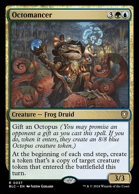 Octomancer - Bloomburrow Commander Rare Card