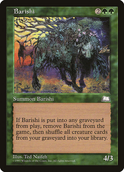 Barishi - Weatherlight Uncommon Card