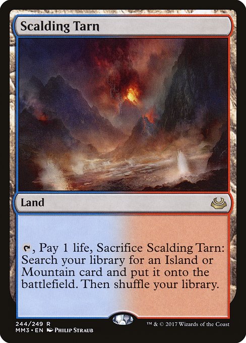Scalding Tarn - Modern Masters 2017 Rare Card