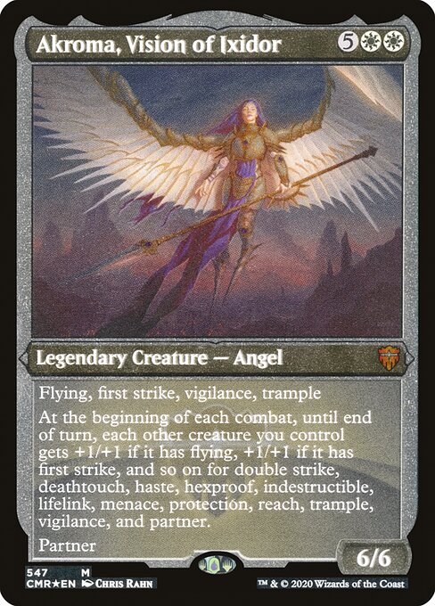 Akroma, Vision of Ixidor - Commander Legends Mythic Card