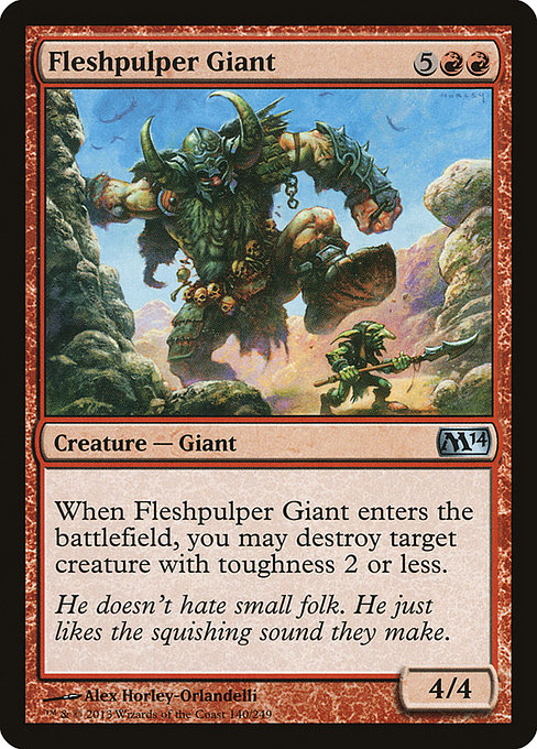 Fleshpulper Giant - Magic 2014 Uncommon Card