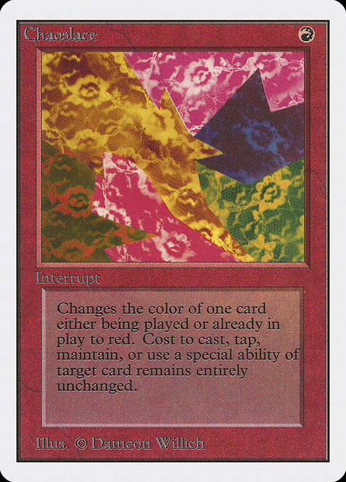 Chaoslace - Unlimited Edition Rare Card