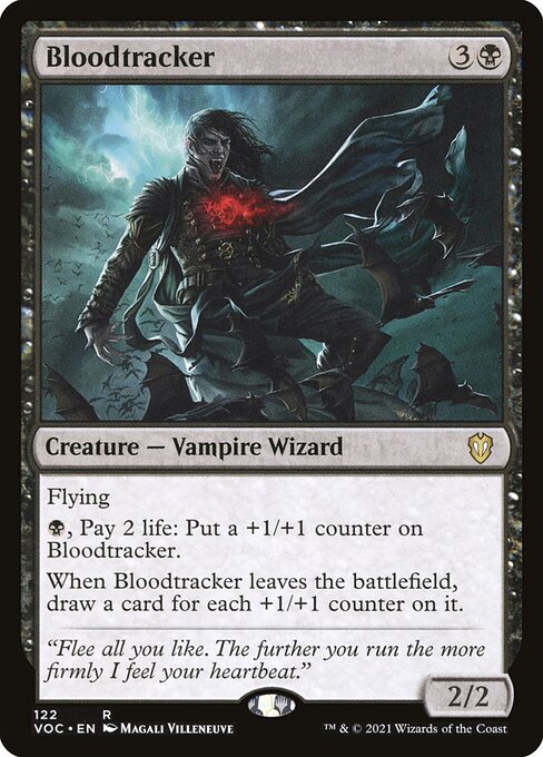 Bloodtracker - Crimson Vow Commander Rare Card