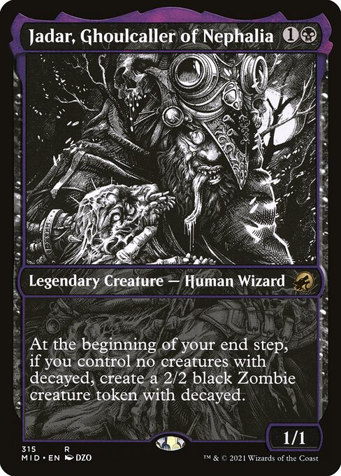 Jadar, Ghoulcaller of Nephalia - Innistrad: Midnight Hunt Rare Card