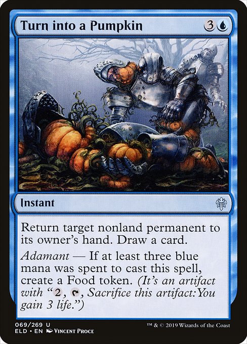 Turn into a Pumpkin - Throne of Eldraine Uncommon Card